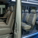 dettaglio dell'interno di un pullman
